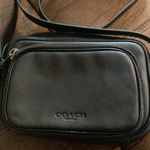 Coach Mini Edge Double Pouch Crossbody